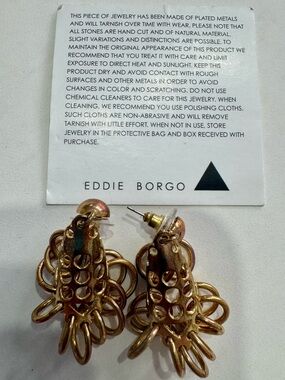 Eddie Borgo Rose Gold Multi-Loop Drop Earrings